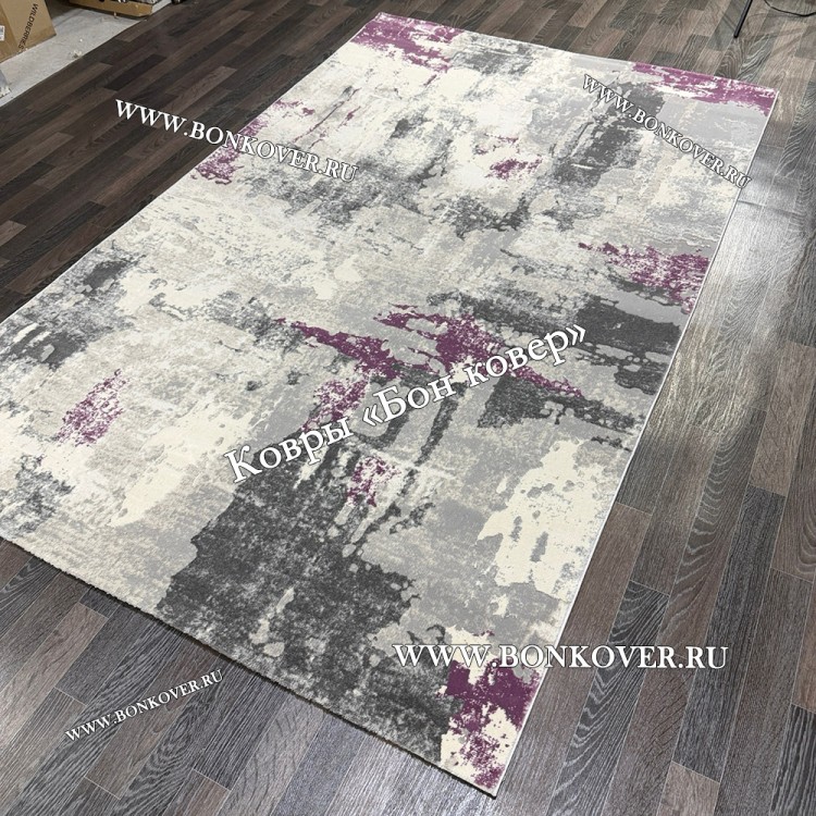 Ковер Турция Современный Дизайн 23 Сиреневый