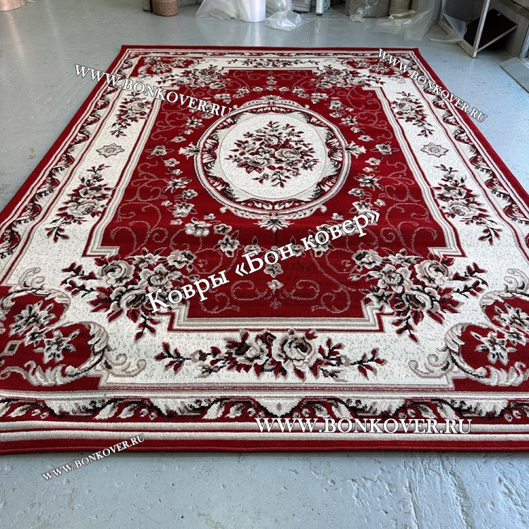 Ковер Лайт Карпет New 4 Дизайн 18 Красный